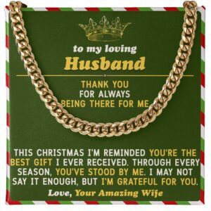 to my husband cuban link chain gift set 4862989 (copy)